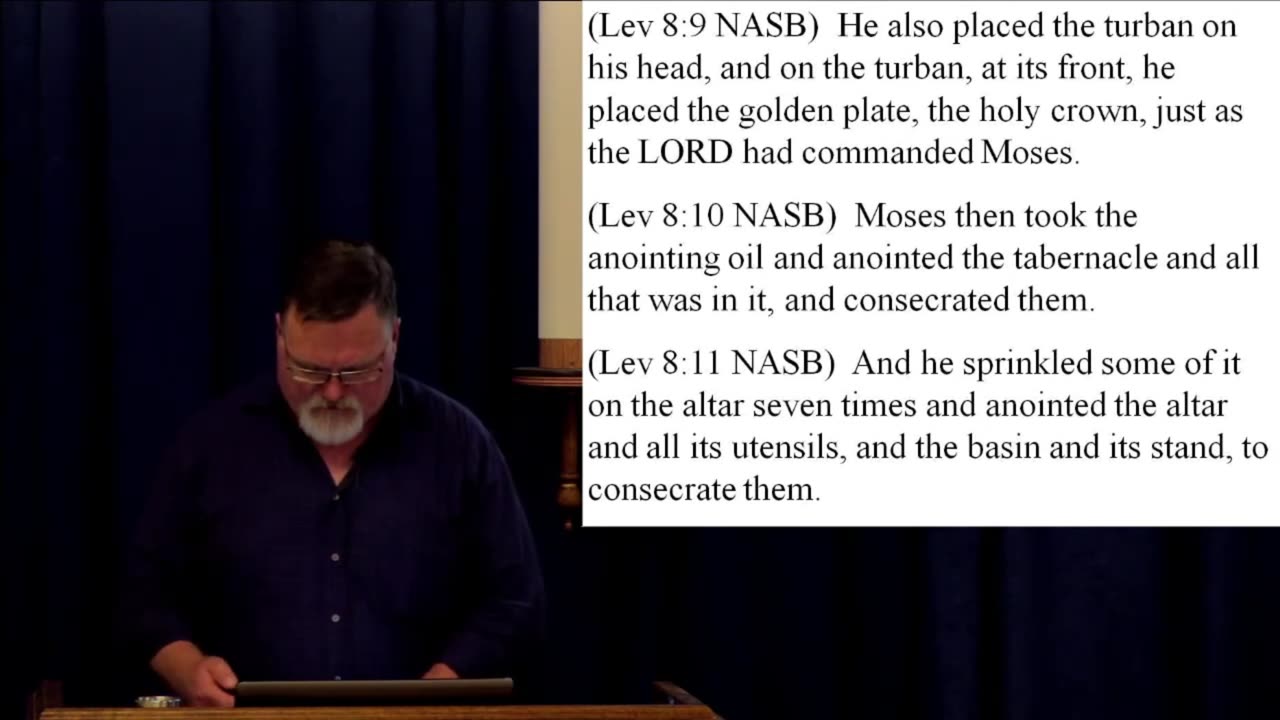 Leviticus 8 – Why did Messiah wash the feet of His disciples the night before He was crucified? 2022
