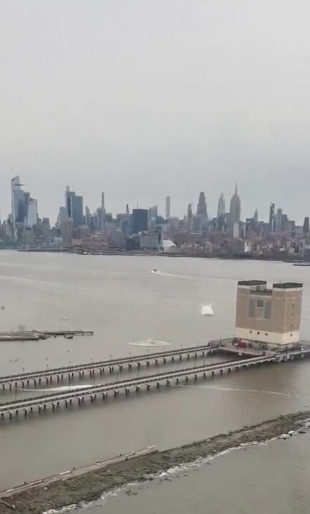 Videos Show Moment NYC Helicopter Plunged into Hudson River, Killing All 6 on Board
