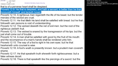 Proverbs 12