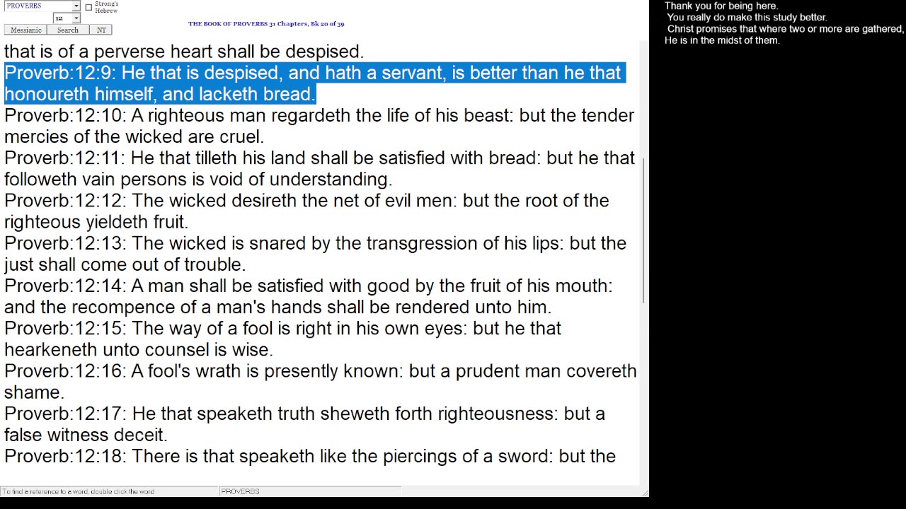 Proverbs 12