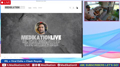 Medikation is LIVE - IRL, Viral Edits, Fish Tanks