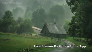 Deep Sleep Immediately with Heavy Pouring Rain & Thunder at Late Night in a Small Village House