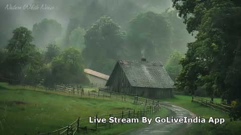 Deep Sleep Immediately with Heavy Pouring Rain & Thunder at Late Night in a Small Village House