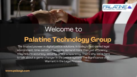 Streamline Law Enforcement with Effective E-Warrant System - Palatine Technology Group