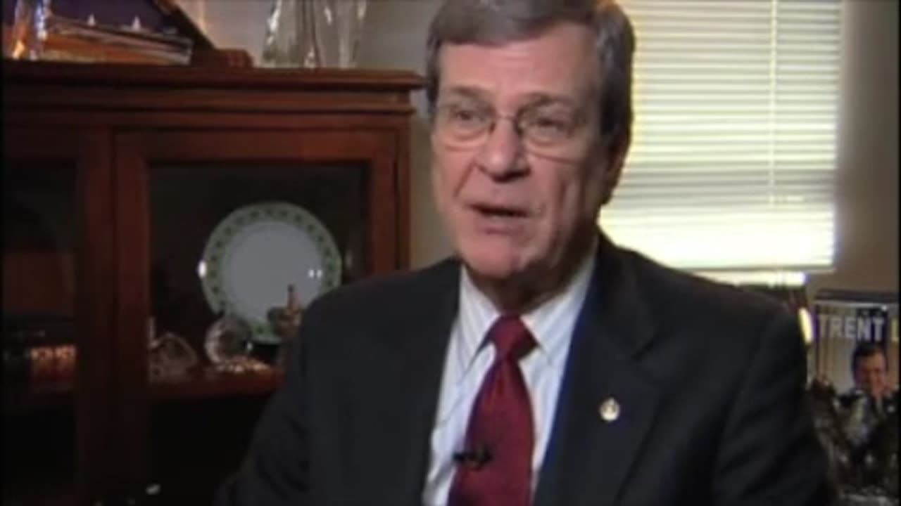 Trent Lott recalls his reaction to reading a transcript of the 'Smoking Gun' conversation