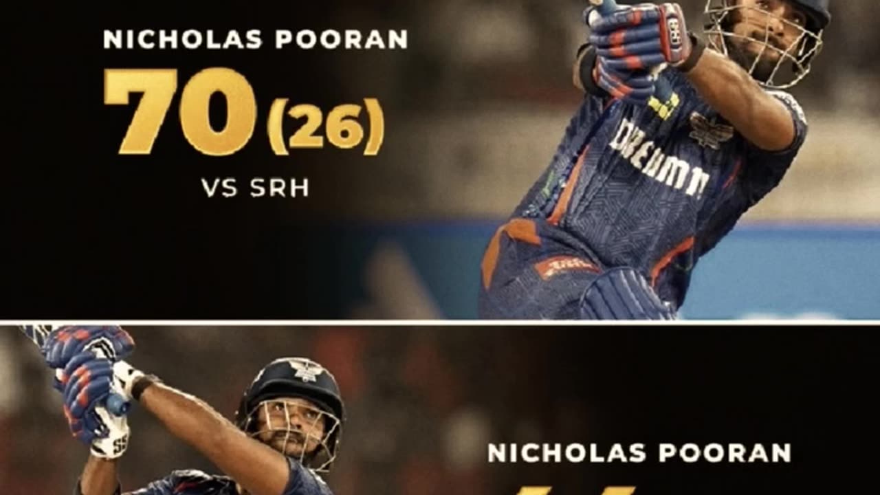 Nicholas Pooran doing well in IPL-25 Edition. Orange Cap holder. Best wishes to him for rest of IPL