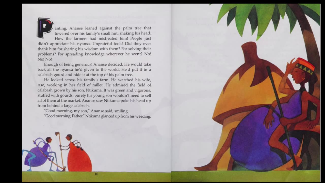 Spider and His Son Find Wisdom: An Akan Legend