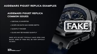 Audemars Piguet Replica Examples
