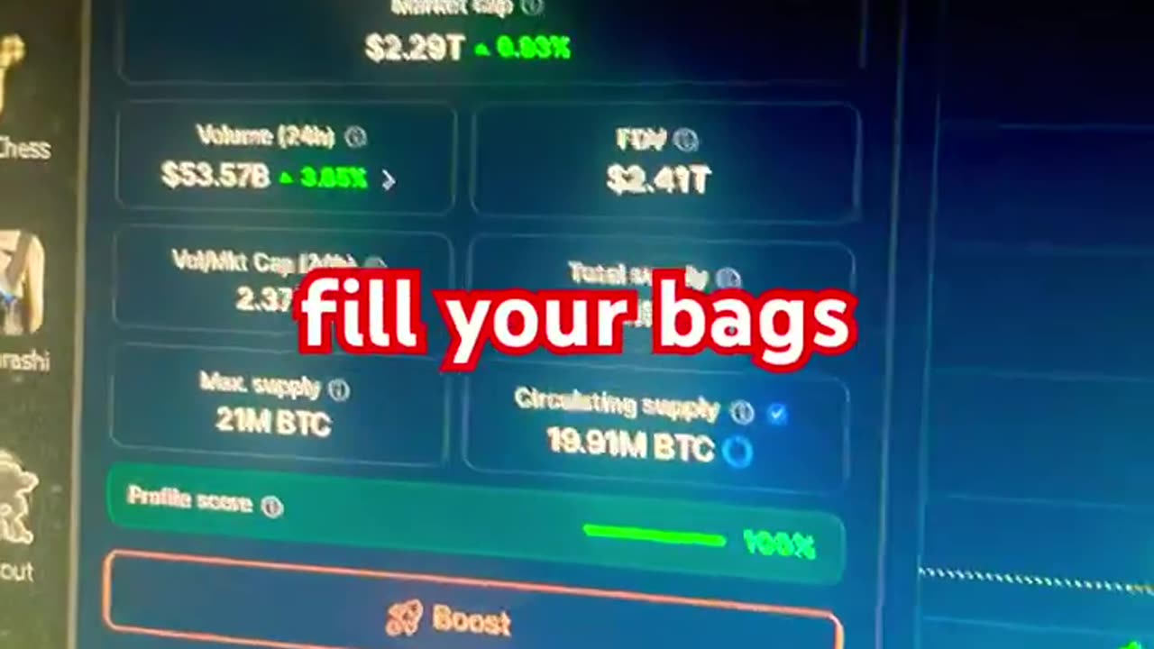 bitcoin price prediction! LOAD THE BAGS! #fyp 🔥🔥🔥