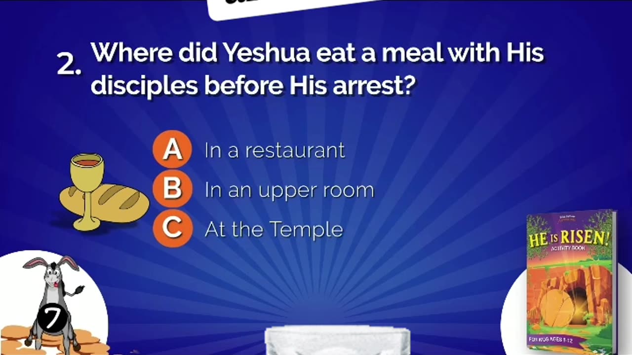 Where did Yeshua eat a meal with His disciples before His arrest?