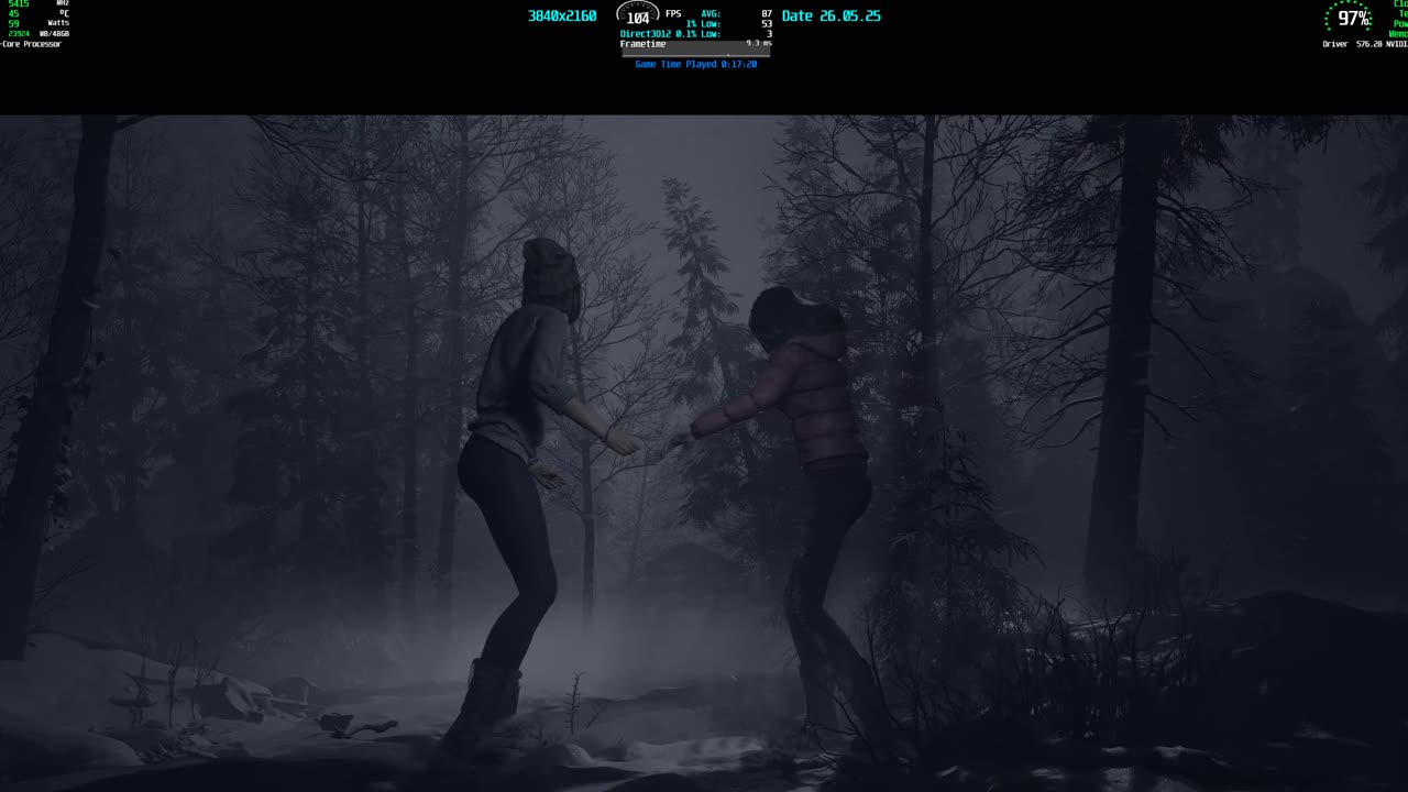 Until Dawn 4K Hdr Pc Gameplay 9800X3d Rtx 4080 Super