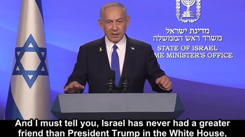 Benjamin Netanyahu's full speech. English subtitles included.