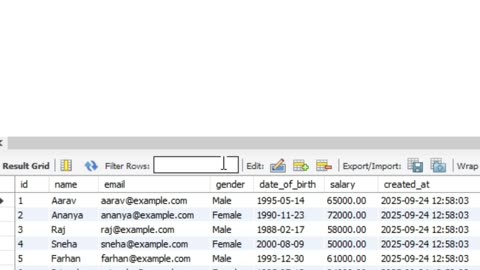 how to use Truncate in MY Sql #excel #database #mysql