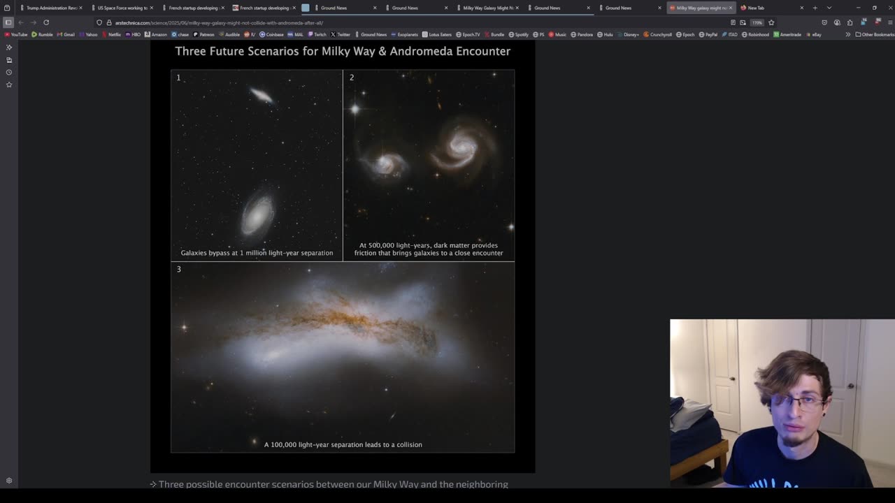 The Milkyway and Andromeda may not collide