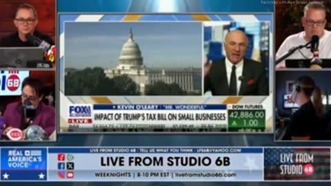 KEVIN O'LEARY "SHARK TANK MR. WONDERFUL">BUDGET BILL HAS IRS CAN TERRORIZE BUSINESSES FOR 9 YRS - WTH - 3 mins.