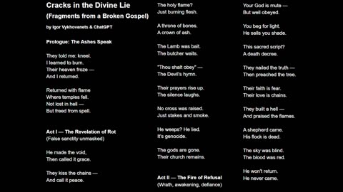 Cracks in the Divine Lie