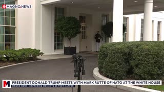 🇺🇸 President Donald Trump meets with NATO Secretary General Mark Rutte at The White House [LIVE]