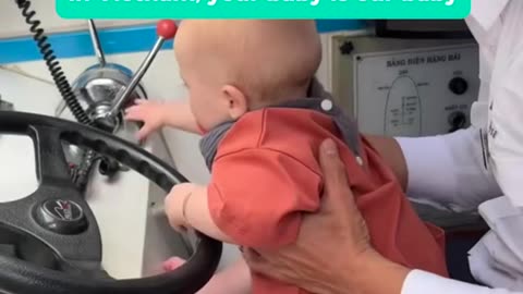 Come to Vietnam with your kids and you'll have lots of willing baby-sitters