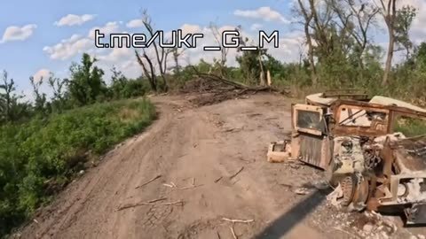 💥🇷🇺 Ukraine Russia War | Russian POV: Destroyed Ukrainian Humvee on the Front | RCF
