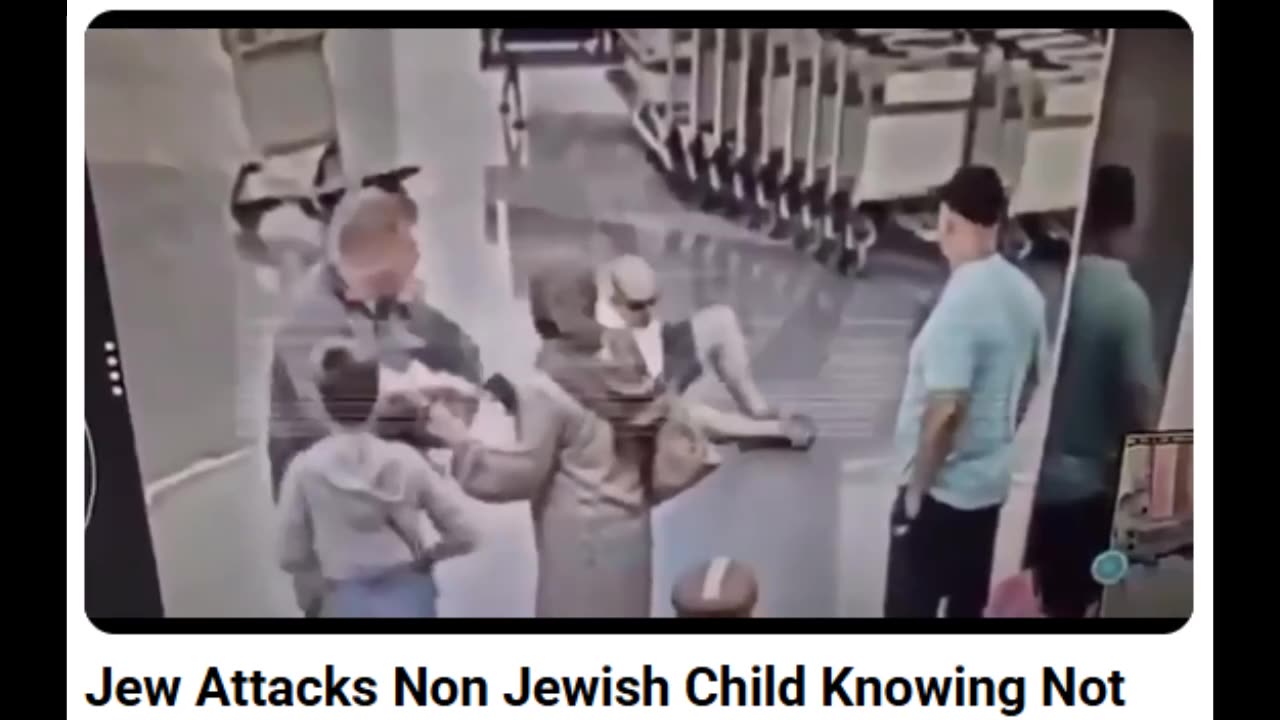 Jew slams non jew child