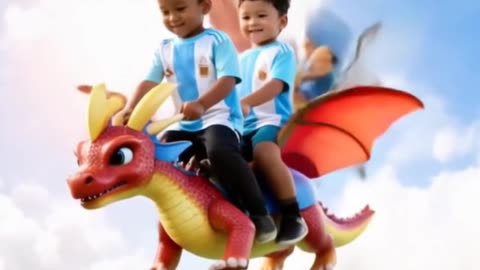 Flying by Dinosaur.