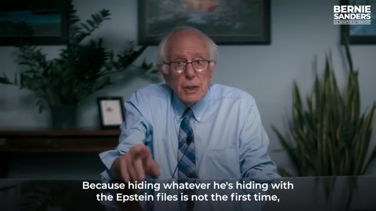 My thoughts on the Epstein files | Sen. Bernie Sanders