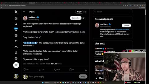 JUSTINS SATURDAY MORNING SHOW UPDATES ON CHARLIE KIRK - 9-13-25