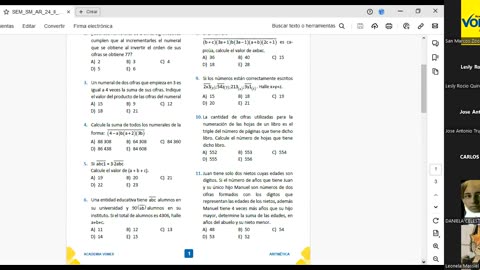 VONEX SEMESTRAL 2024 | Semana 07 | Aritmética