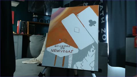 New Vegas Painting Day 2.