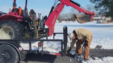 RESCUE ME: F-150 HAS TO BE PULLED OUT with a TRACTOR and a CHAIN