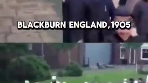 Blackburn, England.Before and after mass immigration and forced multiculturalism