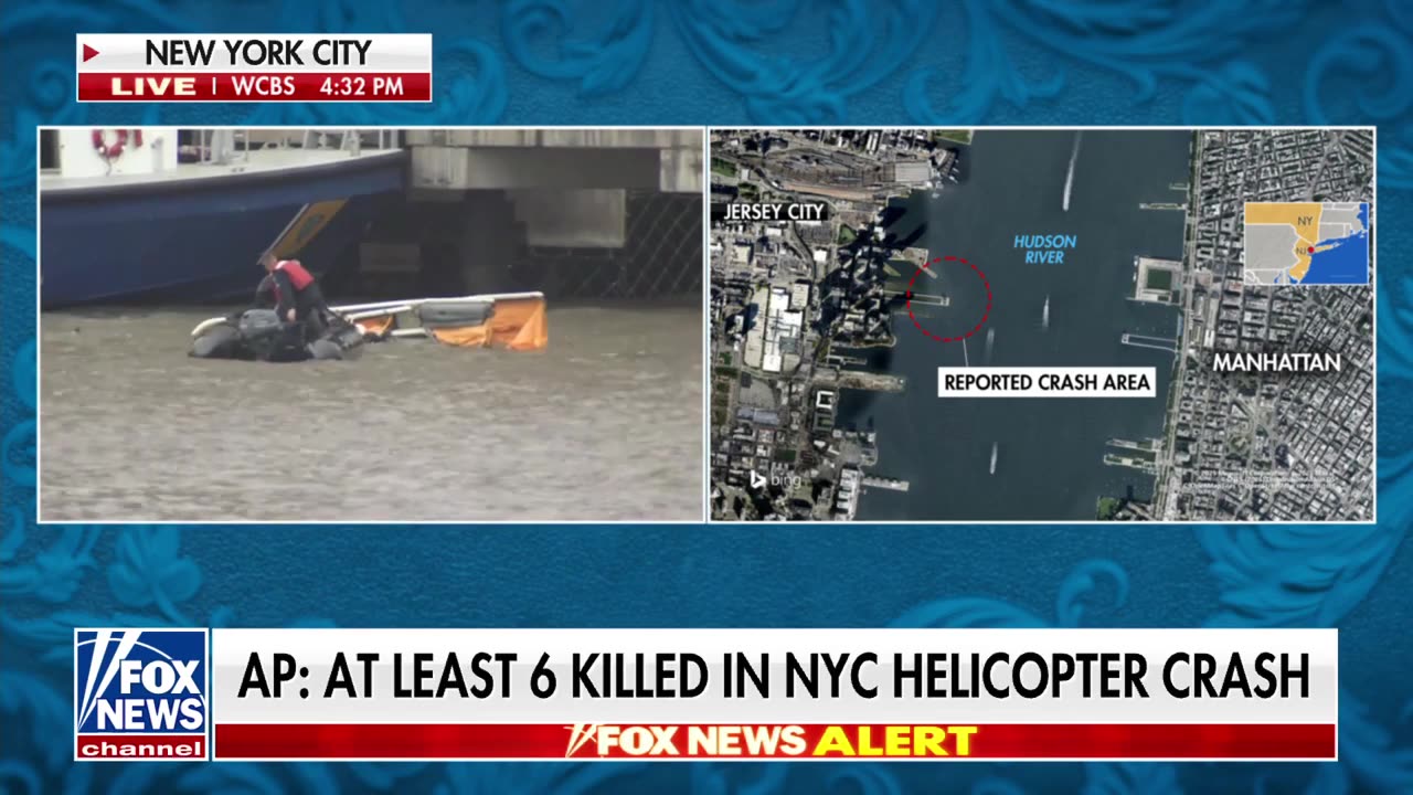 Helicopter crash in New York City killed at least 6 people