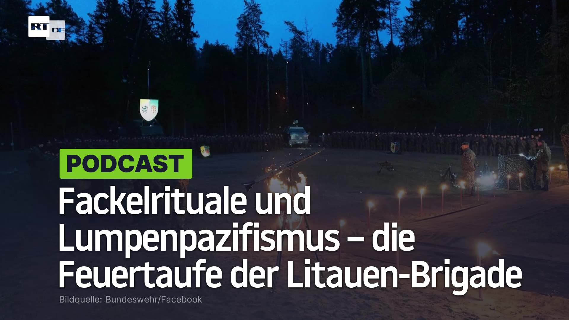 Fackelrituale und Lumpenpazifismus – Was hat die Feuertaufe der Litauen-Brigade zu bedeuten