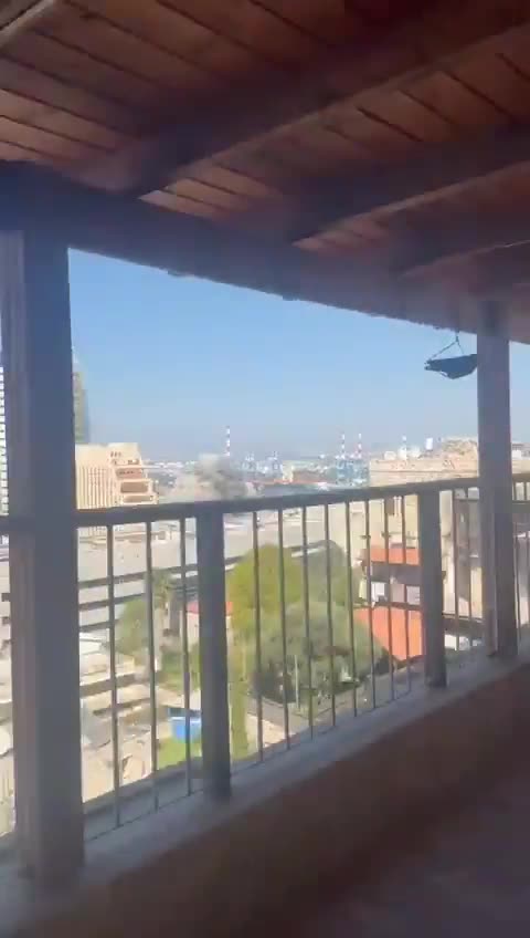 Iranian missile hits Haifa, Israel