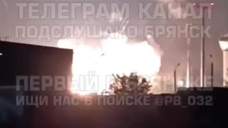 Something Big Exploding On Territory of Bryansk Airport