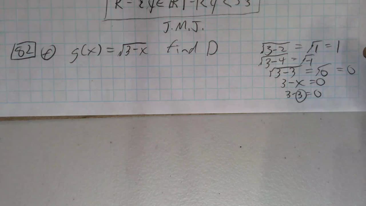 Saxon Algebra 1 Lesson 82 (f)