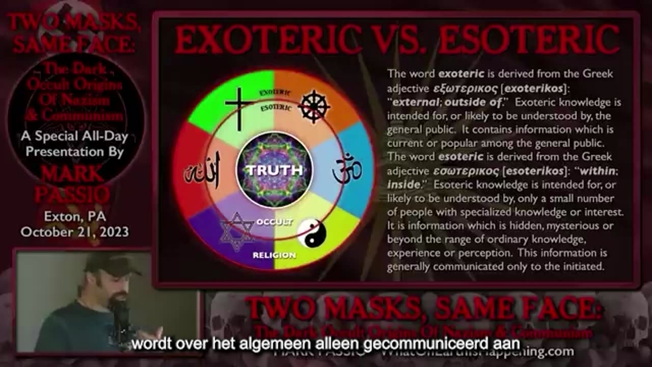 Mark Passio - Origins Of Nazism & Communism (Part 1) (Dutch/NL Subs)