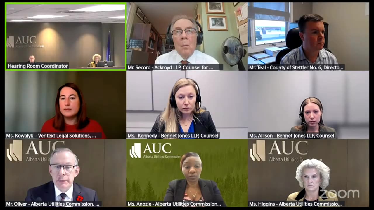 AUC Proceeding #29252 Red Willow Solar + Storage Day 4 part 1