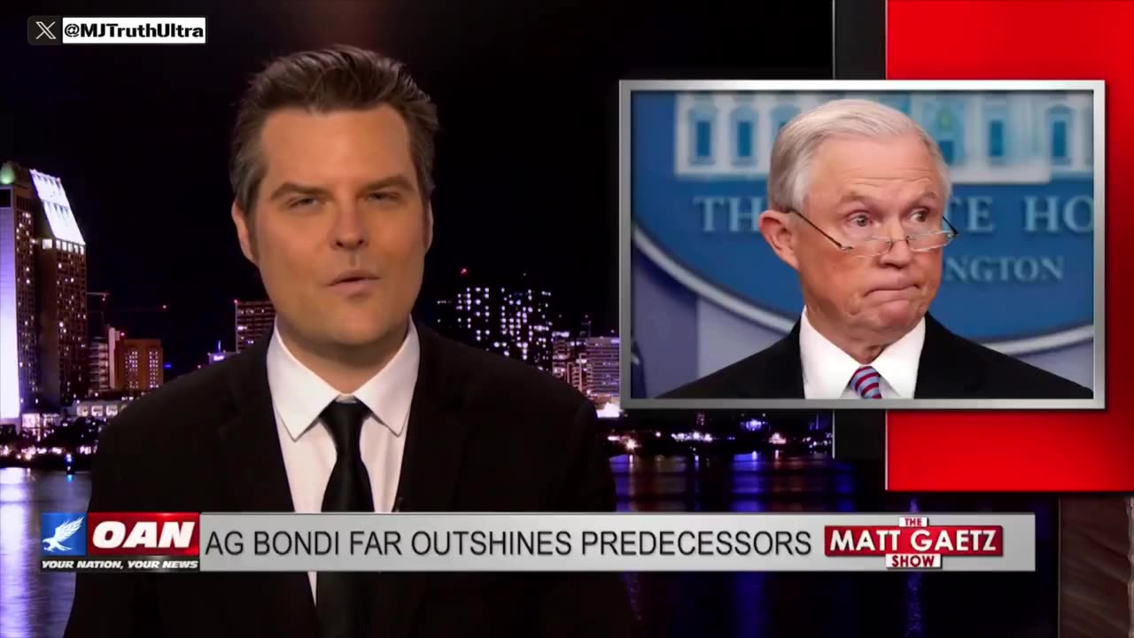 Matt Gaetz Gushes over Pam Bondi and Kash Patel…