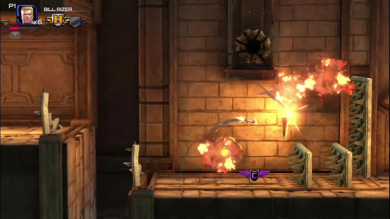 CONTRA OPERATION GALUGA HD GAMEPLAY STORY MODE ENDING