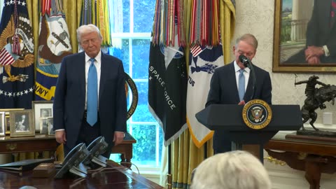 President Trump Swears In the Chairman of the Securities and Exchange Commission