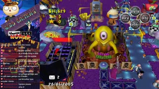 Theme Park World - Crater Creature is dead
