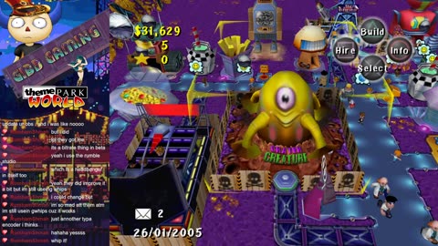 Theme Park World - Crater Creature is dead