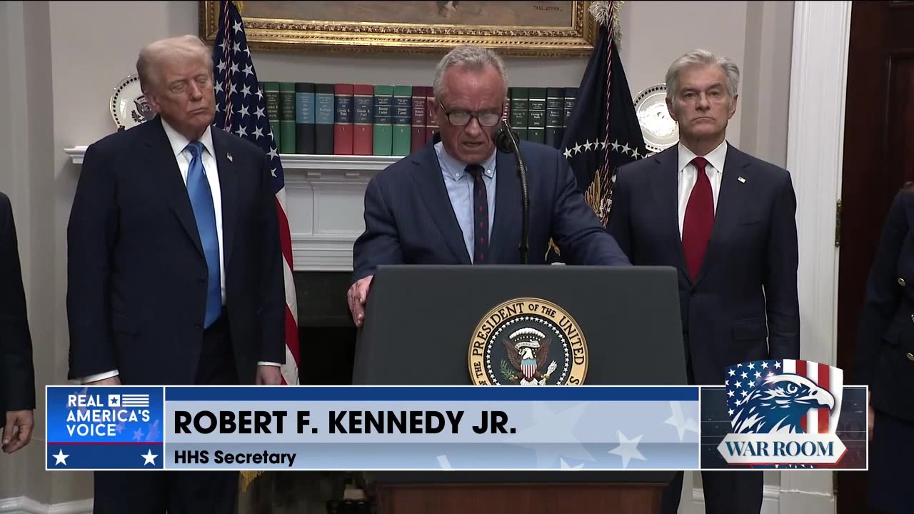 President Trump And Secretary Kennedy Announce Historic Steps To Confront The Autism Crisis