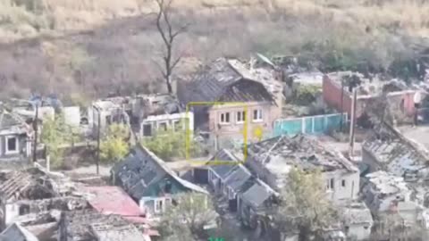 Ukrainian Surveillance Drone Hunting for Signs of the Enemy Inside Pokrovsk
