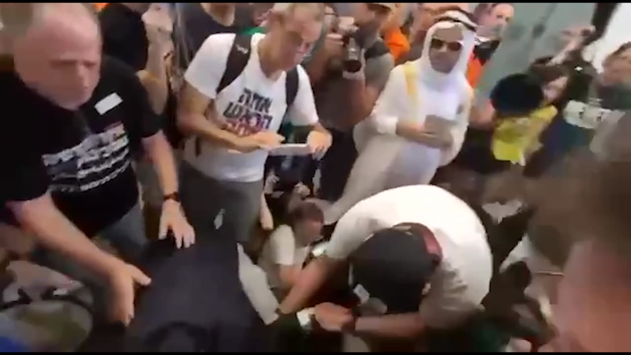 Left-wing protesters attacked MK Eli Dellal of the Likud