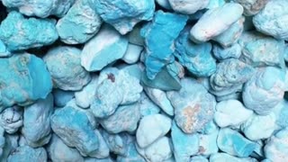 250429-11 The raw materials of natural original ore turquoise