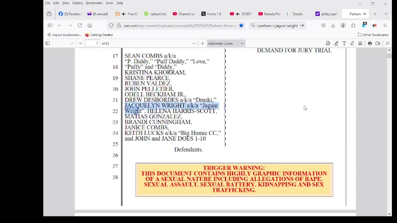 jaguar wright mad cause tisa tells went on abc