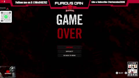 Furious Dan Final Stream on Youtube:A Quiet Place The Road Ahead