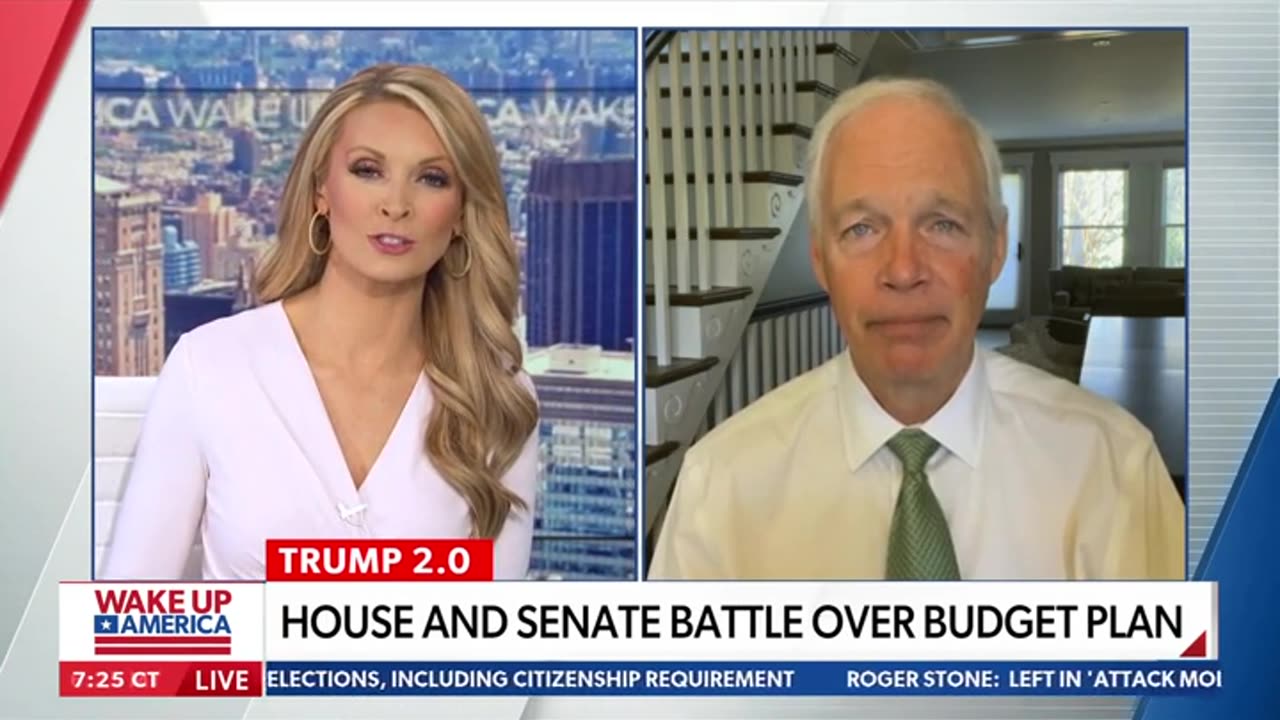 Senator Ron Johnson on Wake Up America 3.26.25